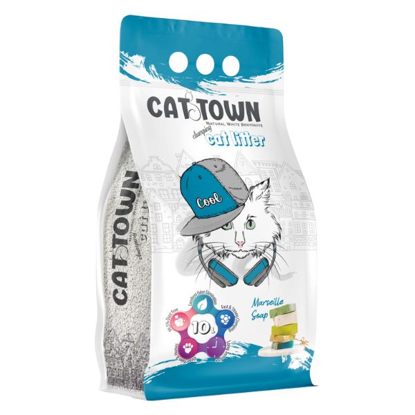 cat town-חול מתגבש 10 ליטר